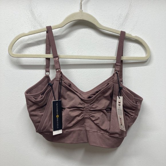 NWT Kindred Bravely Sublime Hands-Free Pumping & Nursing Bra twilight L - Picture 2 of 11